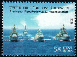 India 2022 President's Fleet Review MNH As Per Scan - Altri & Non Classificati