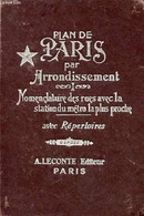 Guide Indicateur Des Rues De Paris Avec Les Stations Du Métropolitain Les Plus Proches - Autobus-métro - Renseignements - Ile-de-France