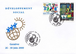 Developpement Sociale, Genéve, 2000 - Cartas & Documentos