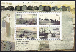 PM-516 – ST PIERRE & MIQUELON – BLOCKS - 2009 – ST PIERRE PORT – Y&T # 14 MNH 16 € - Blocs-feuillets