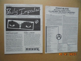 San Diego's Daily Impulse : A Bi-monthly Anti-Authoritarian NewsJournal Vol.1, No.1  (April - May 1985) Anarchist - Journalismus