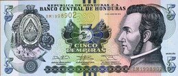 HONDURAS 5 LEMPIRAS 2014 P 98b UNC NUEVO SC - Honduras