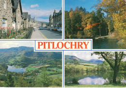 Pitlochry Multiview. Ben Vrackie, Loch Faskally Boating Station - Perthshire