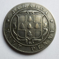 JAMAICA  - 1/2 PENNY - 1920 - Giamaica