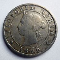 JAMAICA - 1/2 PENNY - 1890 - Mintage: 120.000 - Giamaica