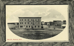 Canada, RAYMORE, Sask, Main Street, Hotel (1910s) Embossed Postcard - Otros & Sin Clasificación
