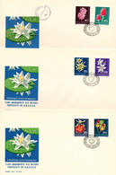 Romania 1972 FDC, Flowers, UNESCO - Brieven En Documenten