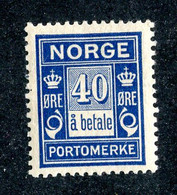 24 Norway 1922 Scott J-10 M* (Offers Welcome!) - Nuevos