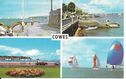 Cowes. -  Multi Vues. -  Cachet Poste 1974 - Cowes