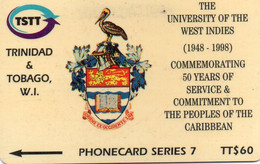 TRINIDAD & TOBAGO - GPT - 245CTTA - 50 YEARS OF UNIVERSITY OF W.I. - Trinité & Tobago