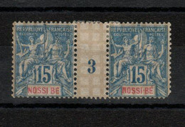 Nossié  - Bé - 15c Millésimes (1893 )_ N°32 - Unused Stamps