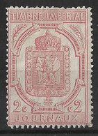 France. Timbres Pour Journaux N°9* . Cote 300€. - Giornali