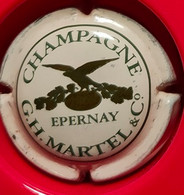 CAPSULE DE CHAMPAGNE MARTEL G.H. AT C°N° 10 - Martel GH