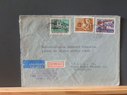 103/026 LETTRE EXPRESSZ POUR AUTRICHE - Storia Postale