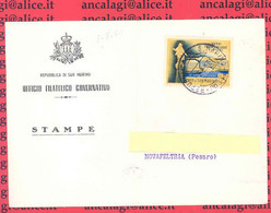 SAN MARINO 1961 - St.Post.030 - Cart. Servizio Novità, "XXXVI FIERA DI MILANO" - Vedi Descrizione - - Briefe U. Dokumente