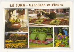 {86329} Le Jura Verdures Et Fleurs , Multivues ; Divers Aspects - Franche-Comté