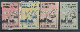 1936. Budapest Fair - Commemorative Sheets