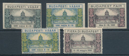 1936. Budapest Fair - Commemorative Sheets