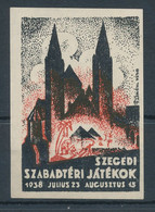 1938. Szeged Open-air Festival - Commemorative Sheets
