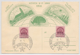 1941. XV. Hungarian Esperanto Congress Szentes - Commemorative Sheets