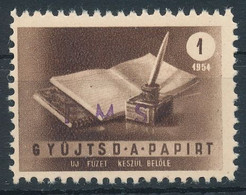 1954. Collect The Paper - Propaganda Stamp - Commemorative Sheets