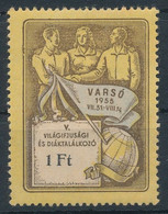 1955. 5th World Festival Of Youth And Students - Warsaw - Commemorative Sheets
