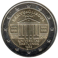 ET20019.2 - ESTONIE - 2 Euros Commémo. Université De Tartu - 2019 - Estonie
