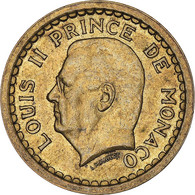 Monnaie, Monaco, Louis II, Franc, Undated (1945), Poissy, TTB+ - 1922-1949 Louis II