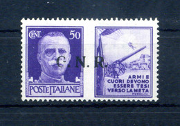 1944 Repubblica Sociale Italiana RSI Propaganda Di Guerra N.22 MNH ** Timbrino - Propaganda Di Guerra