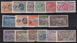 Saint Pierre Et Miquelon N°78/93  - Neuf * Avec Charnière (légères) - TB - Unused Stamps