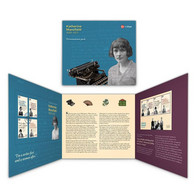 NEW ZEALAND 2023 Katherine Mansfield (1888 - 1983) ,Historical Literary Author, Presentation Pack - FDC + MS MNH (**) - Covers & Documents
