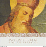POLAND 2019 Booklet / Polish Patrons - Saint Wojciech, Floral Motif, Eagle, Crown, Stanislaw Kostka Image / Stamp MNH** - Libretti