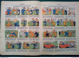 1935 Journal L'ÉPATANT - LES AVENTURES DES PIEDS-NICKELÉS - GÉDÉON BEC DE PUCE - MAUVAIS TOUR - BACKGAMMONE - Pieds Nickelés, Les