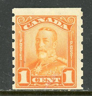 -Canada-1929-"King George V" -COIL-  MH (*) - Roulettes