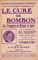 Le Curé De Bombon	Chanteur	Alibert	Partition Musicale Ancienne > 	24/1/23 - Opera