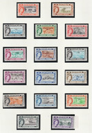 1964 Bahamas Self Government New Verfassung 16 Werte  ** Mint MNH Komplett - 1963-1973 Interne Autonomie