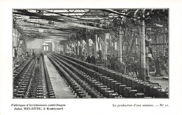 CPA - Belgique - Remicourt - Fabrique D'Ecrémeuses Centrifuges Jules Mélotte - La Production D'Une Semaine - Animé - Remicourt