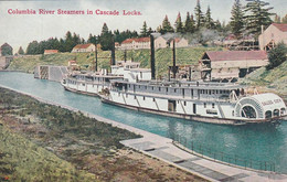 Columbia River Steamers In Cascade Locks, Oregon - Altri & Non Classificati