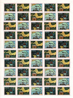 Denmark; Poster Stamp Sheet.  Skive Egnen.  Sheet With 50 Stamps; MNH(**), Not Folded. - Ganze Bögen