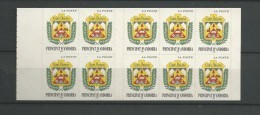 1998 MNH Andorra Fr, Booklet,  Postfris - Markenheftchen