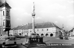 CPSM Eggenburg-Stadtplatz Mariensaüle    L2024 - Eggenburg