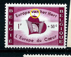 Europe Du Coeur : N° 1090 V  Point Au-dessus Du Coeur ( ** ) - Other & Unclassified