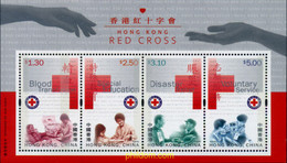 367473 MNH HONG KONG 2001 50 ANIVERSARIO DE LA CRUZ ROJA EN HONG KONG - Collections, Lots & Séries