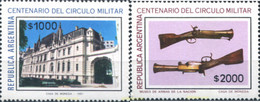 283525 MNH ARGENTINA 1981 CENTENAIO DEL CIRCULO MILITAR - Gebraucht