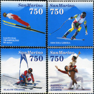 237887 MNH SAN MARINO 1994 OLIMPIADA INVIERNO 1994 - Oblitérés