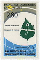 46116 MNH ANDORRA. Admón Francesa 1995 AÑO EUROPEO PARA LA PROTECCION DE LA NATURALEZA - Sammlungen