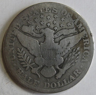 Etats-Unis . Half Dollar 1912 S San Francisco . Barber, En Argent - 1892-1915: Barber