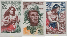 372648 MNH POLINESIA FRANCESA 1978 20 ANIVERSARIO DE LA PRIMERA EMISION DE SELLOS - Used Stamps