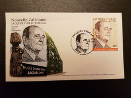 Caledonia 2020 Caledonie Jasques CHIRAC 1932 2019 French President 1v FDC PJ - Nuevos