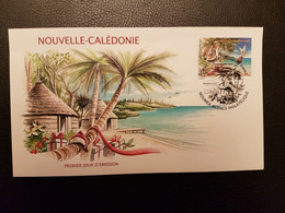 Caledonia 2020 Caledonie Merry Christmas Best Wishes Bird Noel Oiseaux Aves 1v FDC PJ - Neufs